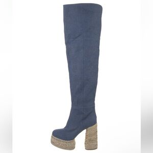 Christian Louboutin Denim Boots